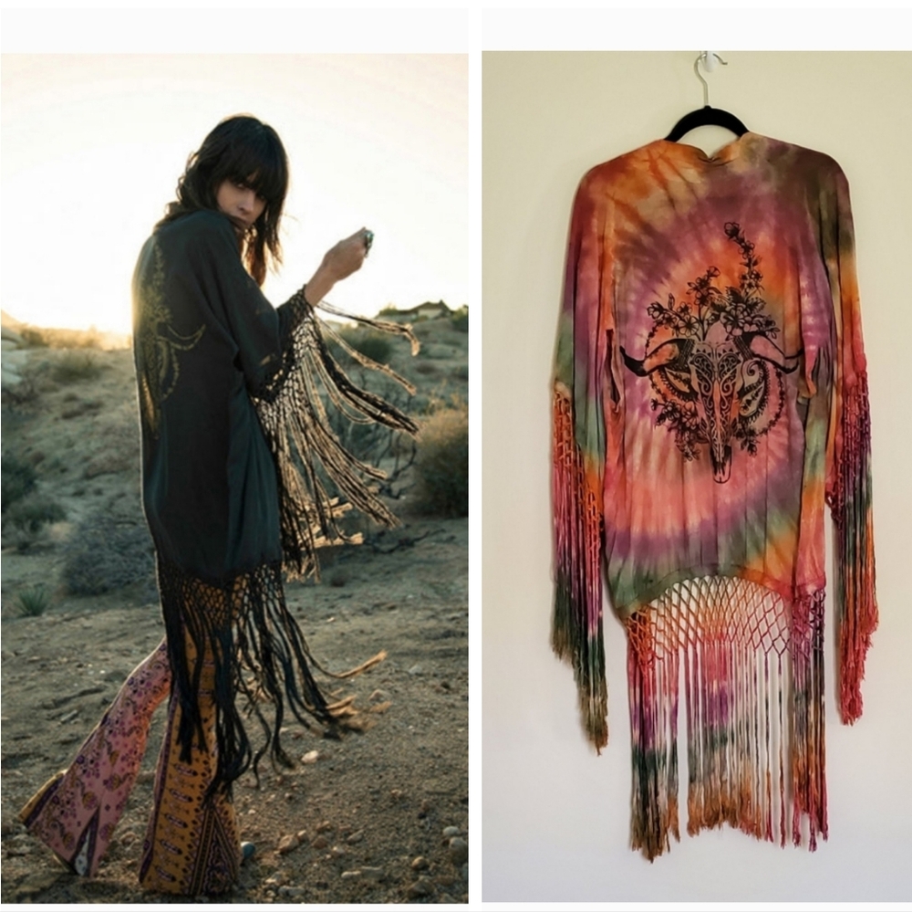 FLASH SALE Spell & Gypsy Collective Custom Stag Kimono